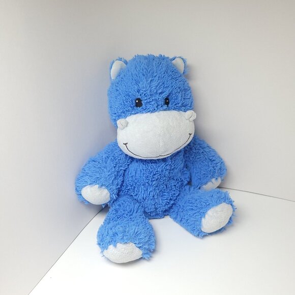 Little Miracles Blue Hippo Plush Hippopotamus Stuffed Animal Toy Lovey Costco - Picture 11 of 11